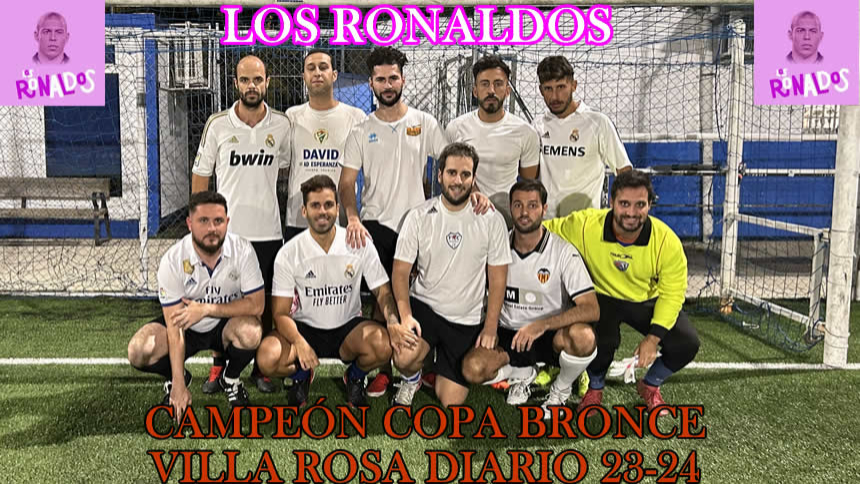 CAMPEÓN COPA DE LIGA BRONCE. VILLAROSA DIARIO